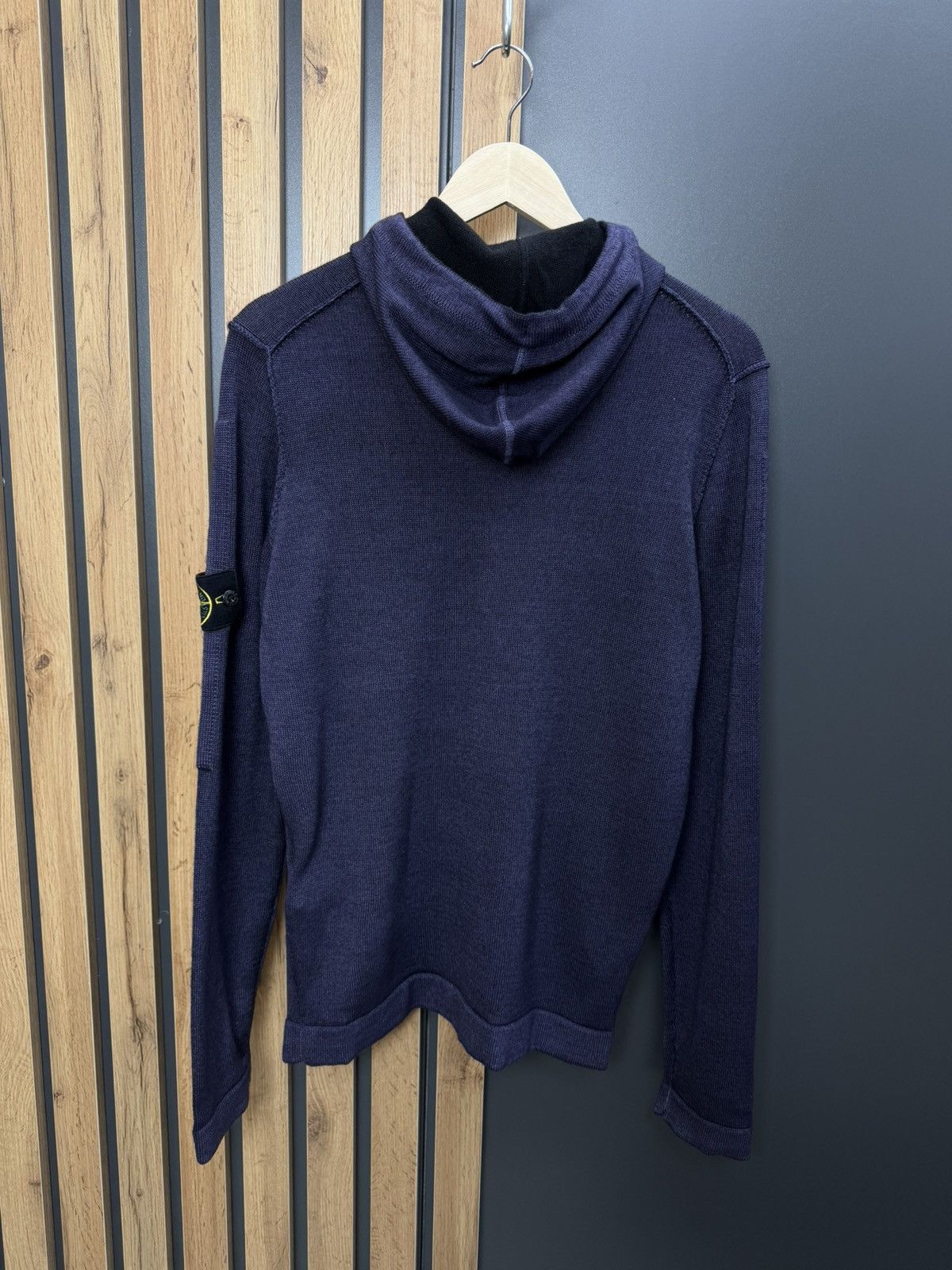 Stone Island Stone Island Fast Dye-Air Brush Wool Sweater Size M Size US M / EU 48-50 / 2 - 8 Thumbnail