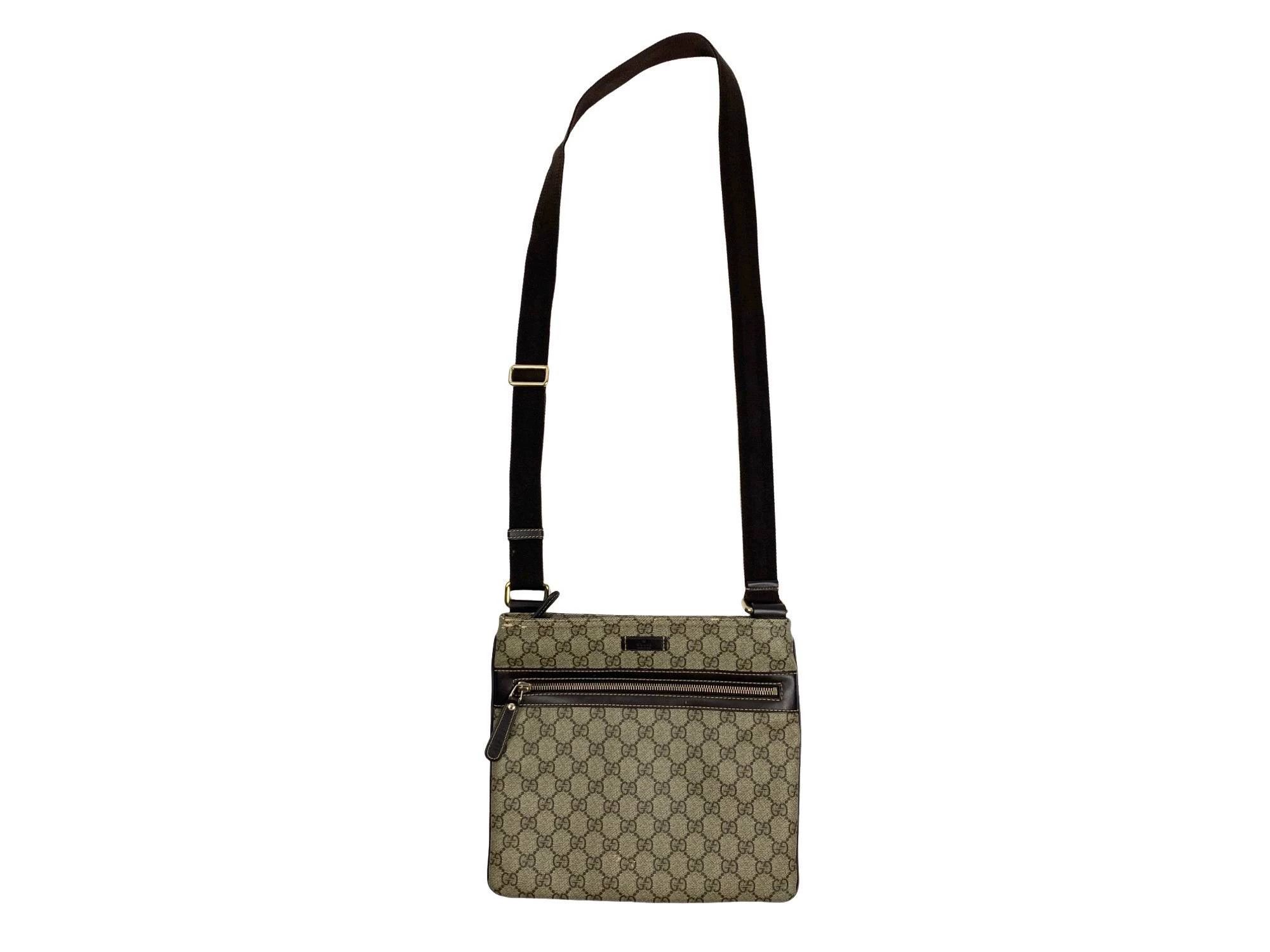 Gucci Gucci GG Monogram Messenger Bag 95 New 25×23cm w/Dust Bag Size ONE SIZE - 1 Thumbnail