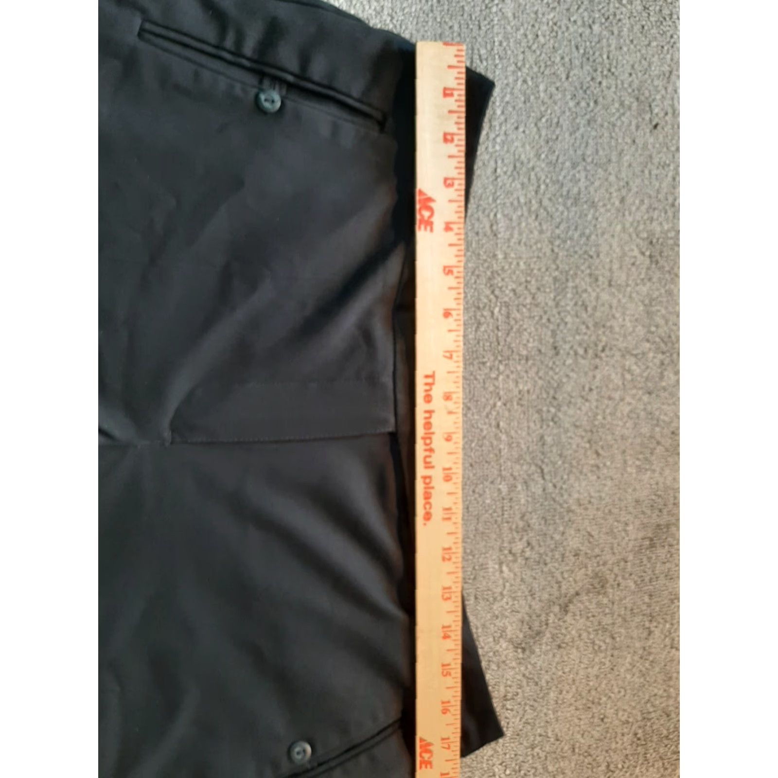 Vintage Liz Golf Shorts Bermuda Womens Size 14P Petite Black Casual Travel Size 36" / US 14 / IT 50 - 3 Thumbnail