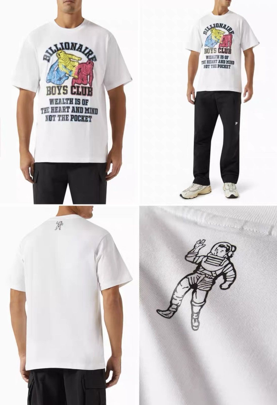 Billionaire Boys Club Vintage Slogan Short Sleeve T-Shirt Billionaire Boys Club Size US XL / EU 56 / 4 - 3 Thumbnail
