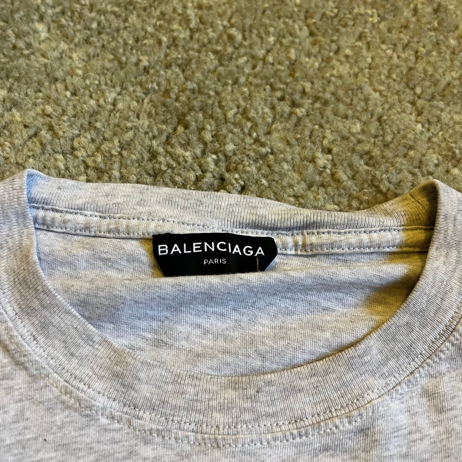 Balenciaga Authentic Balenciaga Campaign Logo Tee S Size US M / EU 48-50 / 2 - 5 Thumbnail
