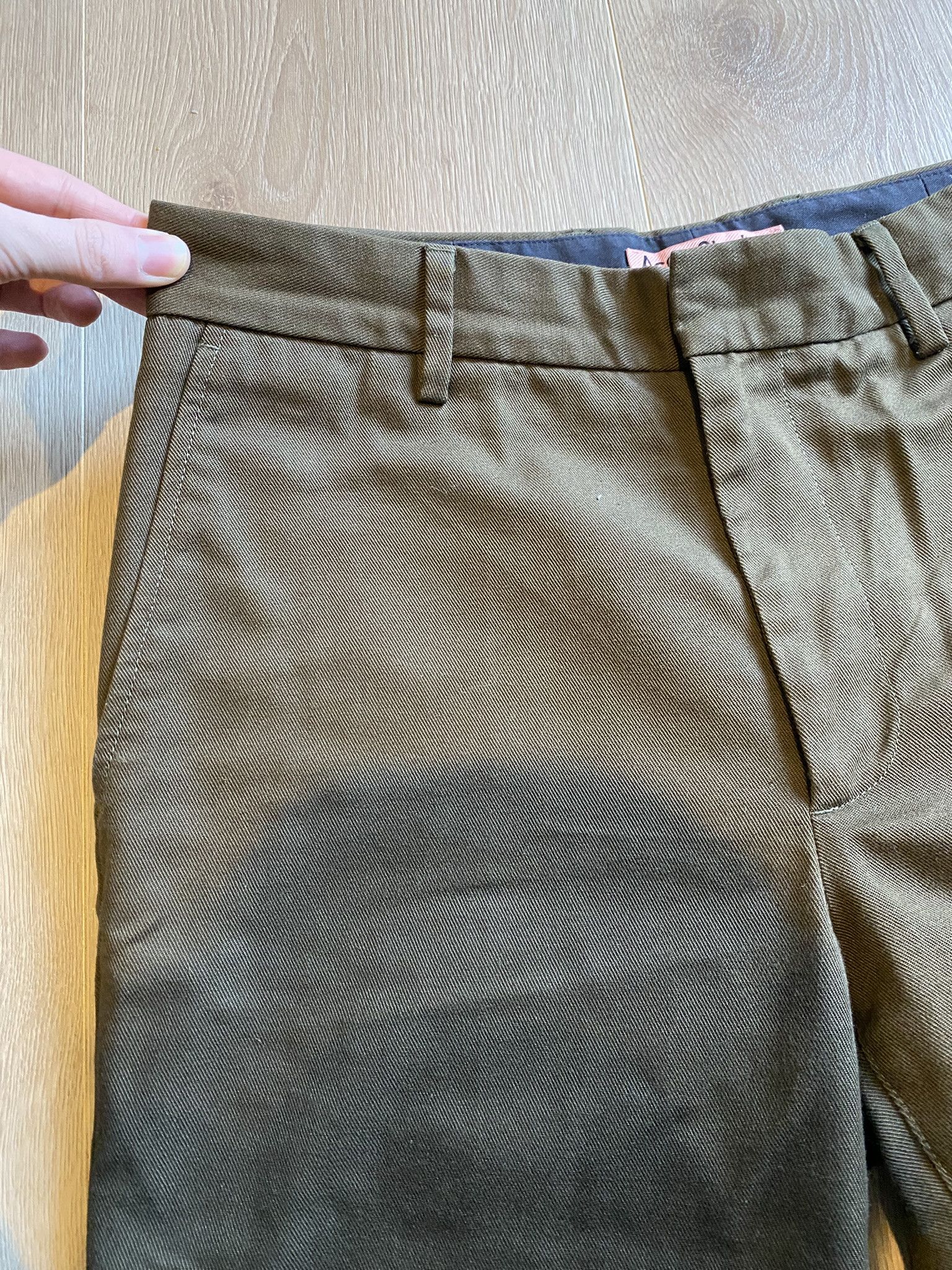 Acne Studios 46/S - Chino Trousers - Brown/Green Size US 30 / EU 46 - 7 Thumbnail