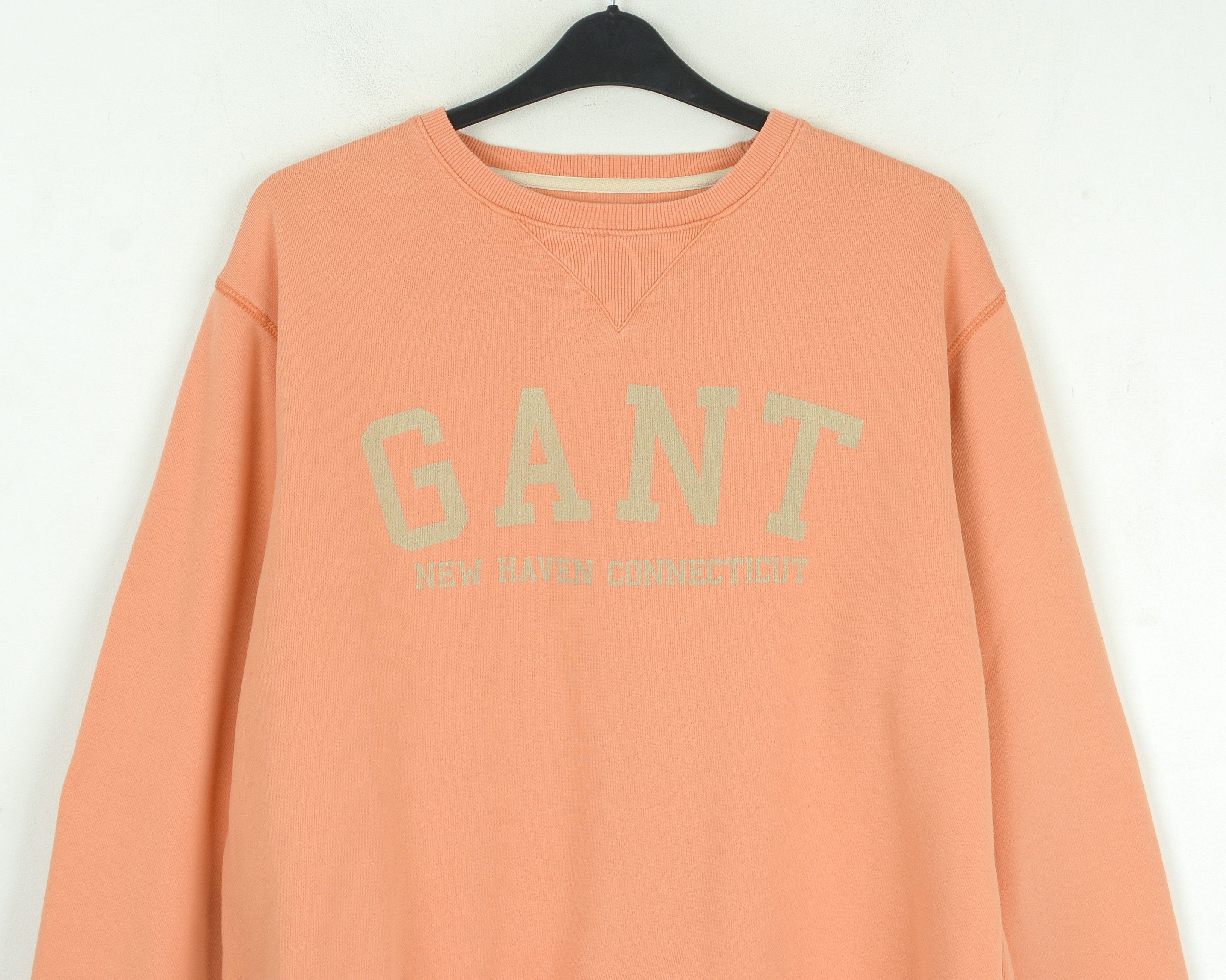 Gant L size Jumper Pullover Sweater Crew Neck Logo Print Casual Size US L / EU 52-54 / 3 - 6 Thumbnail