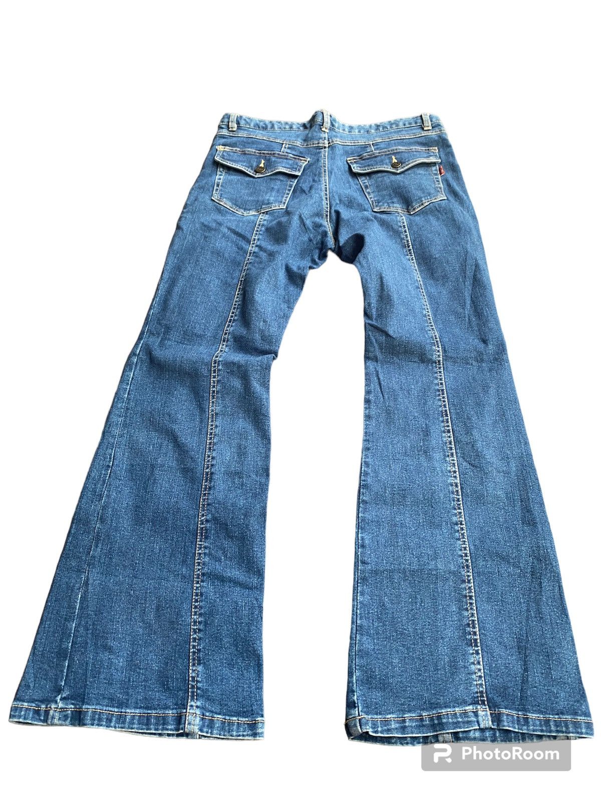 image of If Six Was Nine x Tornado Mart Japan Flare Jeans Japan Boot Cut Style in Blue, Women's (Size 33)