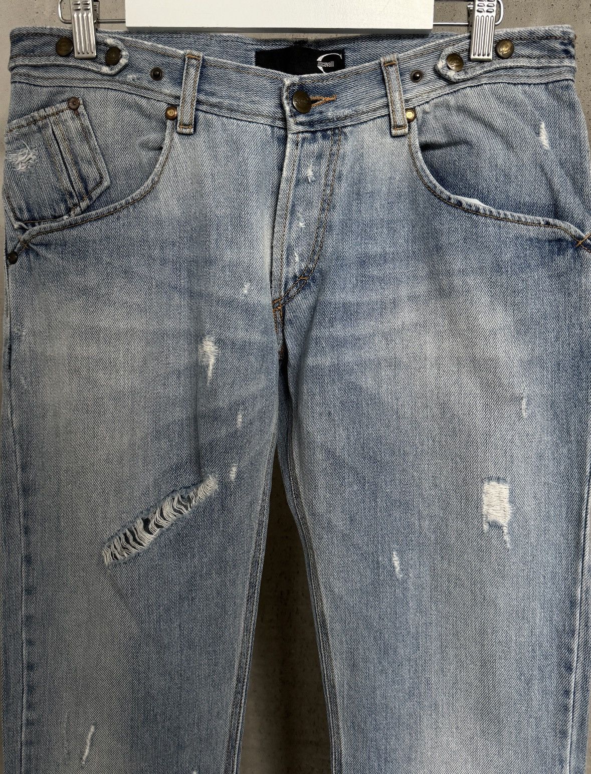 Just Cavalli Just Cavalli Distressed Jeans SS10 Size US 35 - 4 Thumbnail