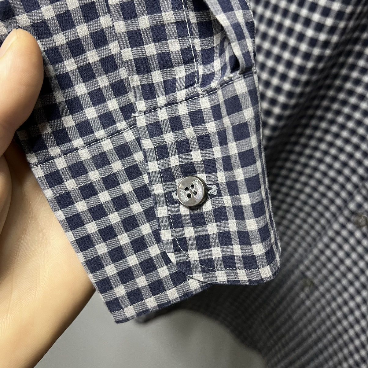 Brioni Brioni Cotton Vintage Button Up Shirt made in Italy Size US M / EU 48-50 / 2 - 9 Thumbnail