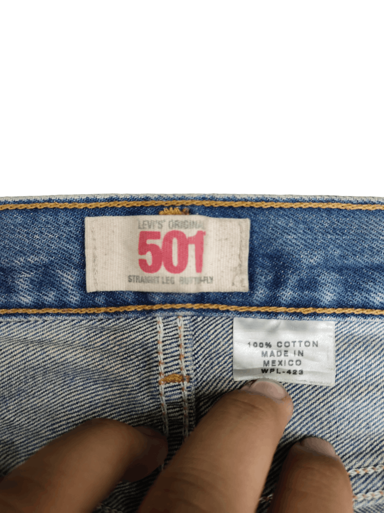 Levi's Vintage Levi's Lot 501 Sand Wash Denim Jeans Size US 33 - 7 Thumbnail