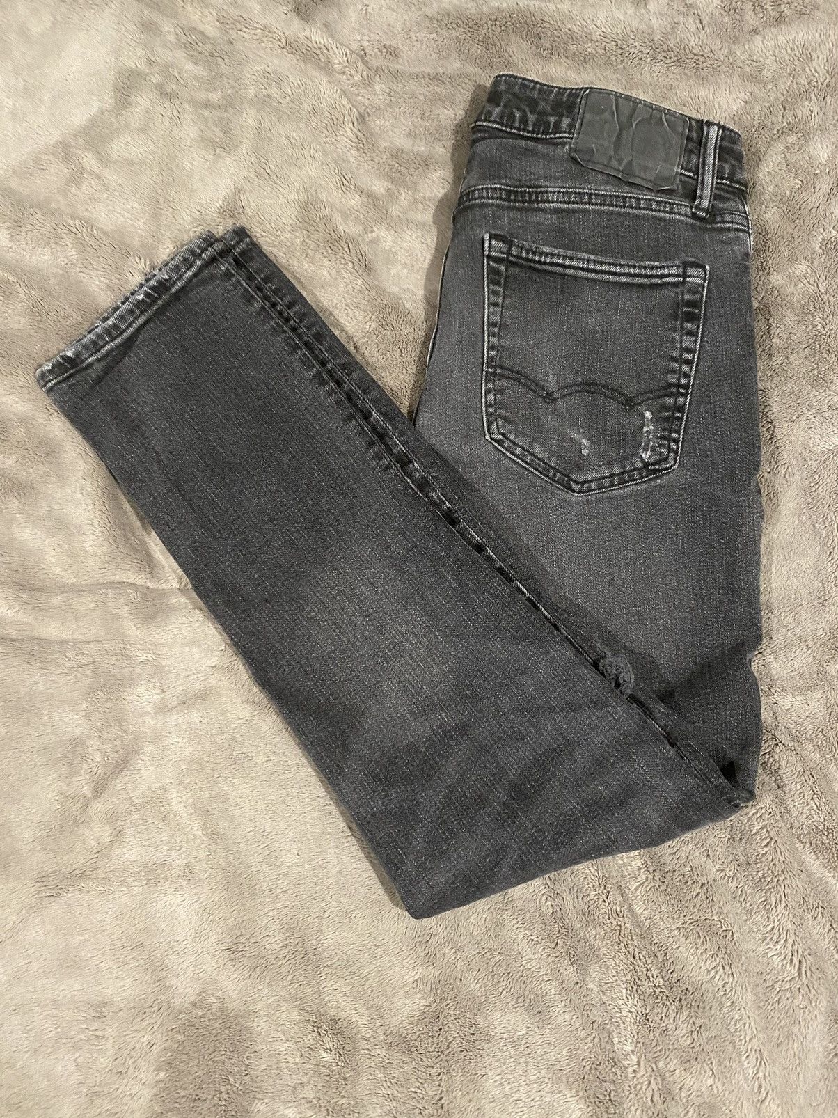 American Eagle Outfitters Black American Eagle Jeans Size US 31 - 2 Thumbnail