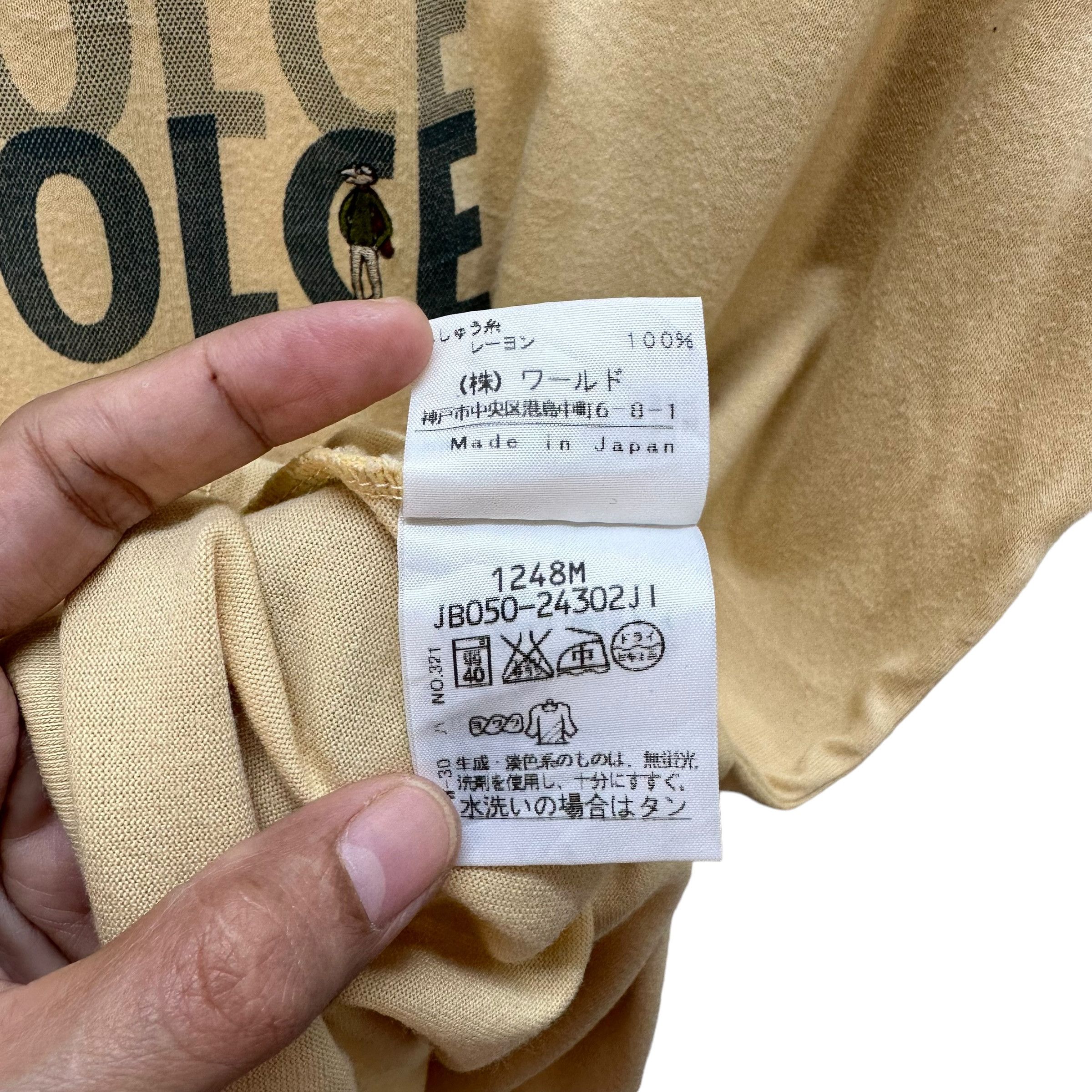 Japanese Brand DOLCE COLLECTION BIG LOGO TEES #9053-53 Size US M / EU 48-50 / 2 - 8 Thumbnail