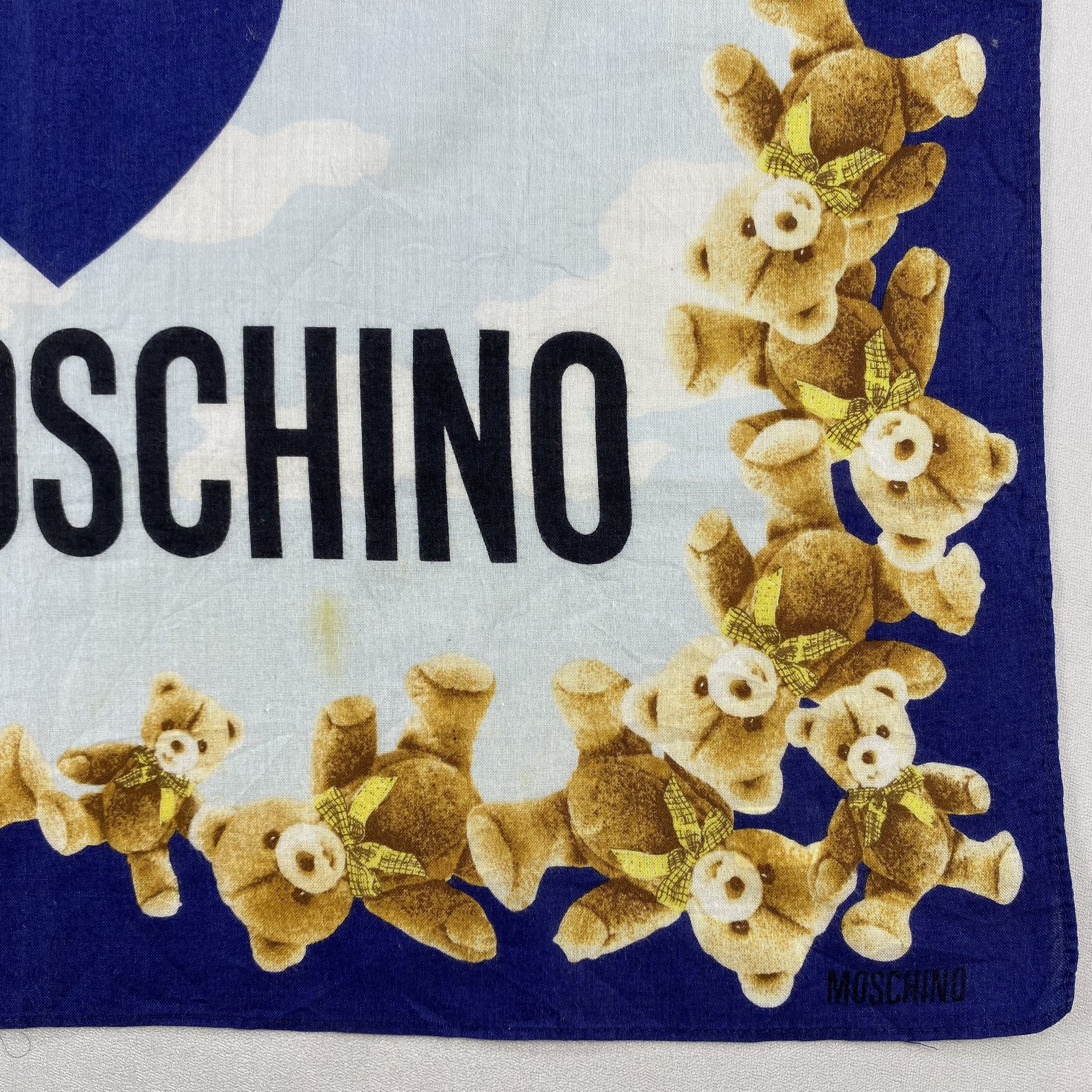 Vintage Moschino Bandana/ Handkerchief / Neckerchief Size ONE SIZE - 3 Thumbnail