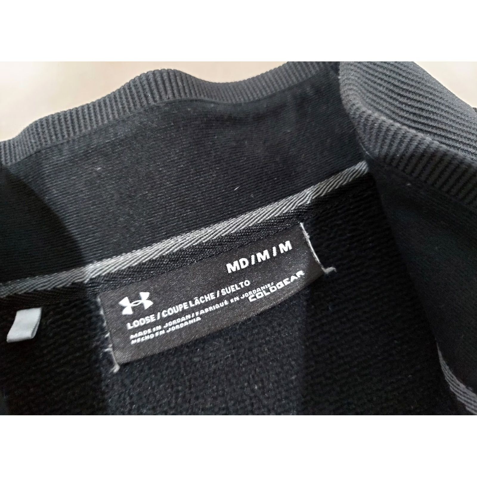 Under Armour Under Armour Mens Half Zip Sweater M Black Athletic Sweatshirt Golf Zip Pullover M Mens Size US M / EU 48-50 / 2 - 3 Thumbnail