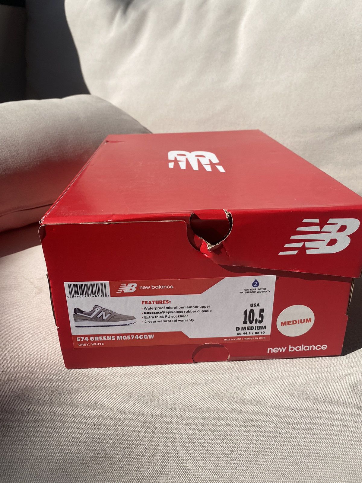 New Balance New Balance 574 Golf Shoe Size US 10.5 / EU 43-44 - 6 Thumbnail