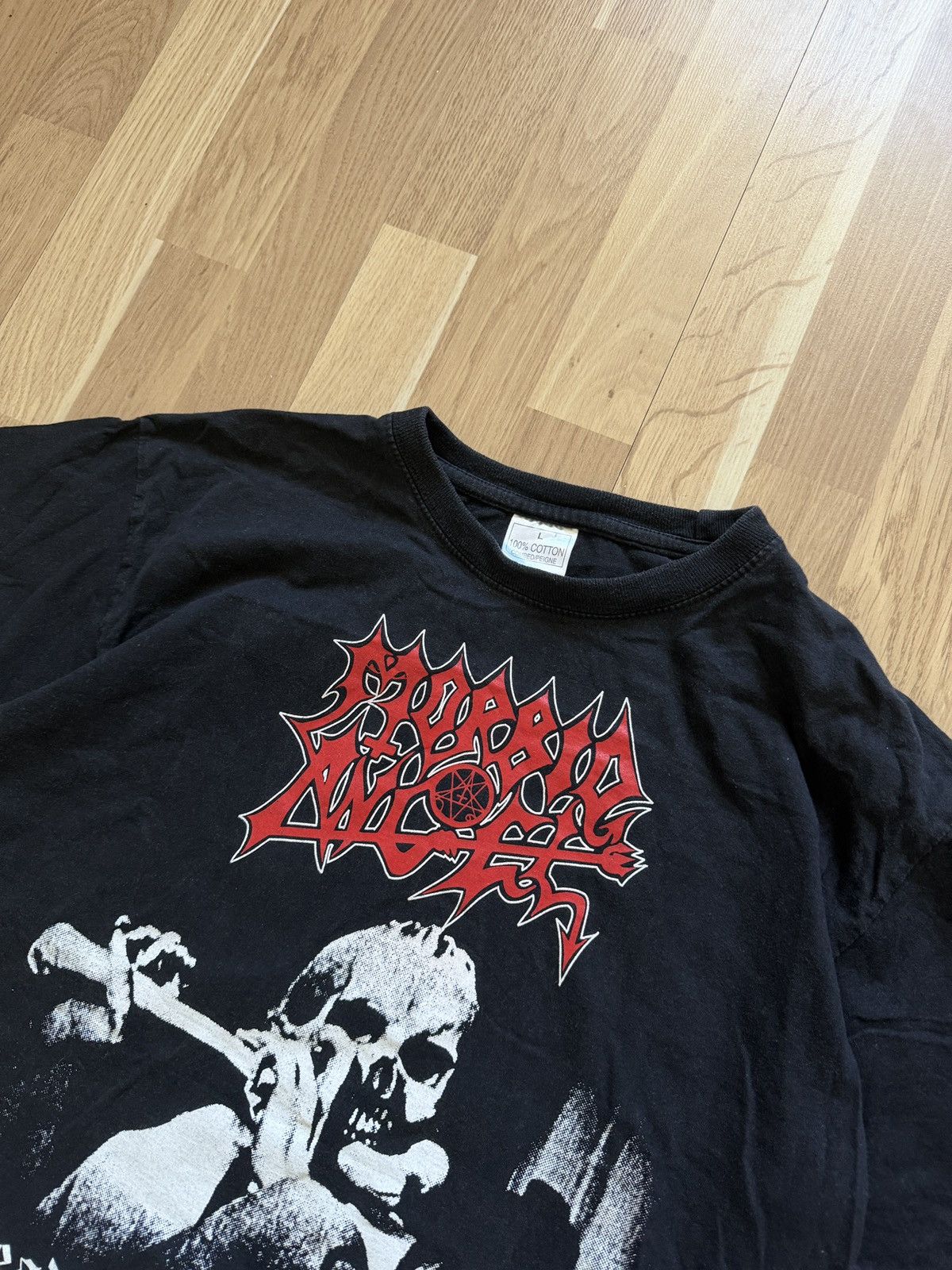 Vintage Mobrid Angel vintage t shirt rock 2005 leading the rats Size US L / EU 52-54 / 3 - 4 Thumbnail