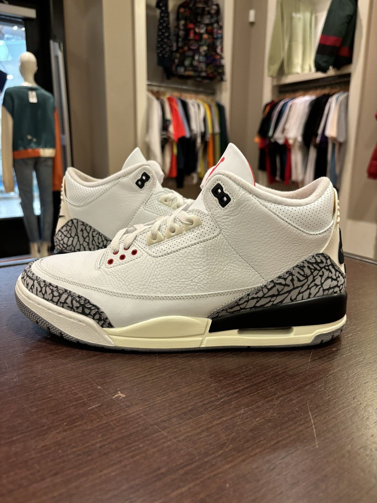 Jordan Brand Jordan retro 3 white cement reimagined Size US 11.5 / EU 44-45 - 2 Thumbnail