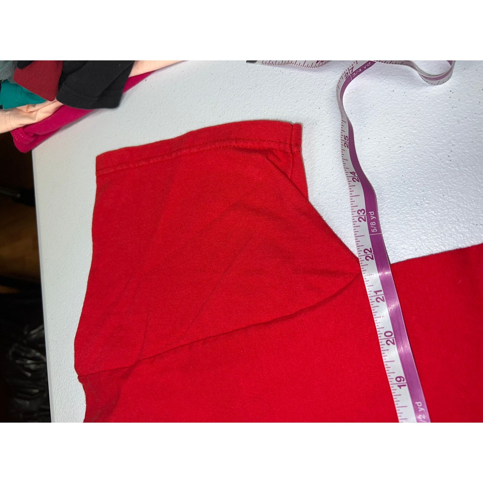 Fruit Of The Loom Y2K Fruit Of The Loom USA Made Red Blank Shirt Tee 2000s L Size US L / EU 52-54 / 3 - 6 Thumbnail