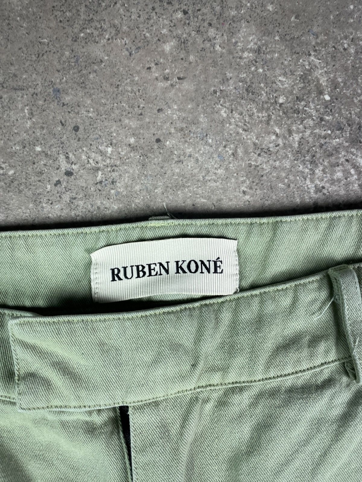 Ruben Kone Ruben Koné Olive Work Pants Size US 34 / EU 50 - 3 Thumbnail