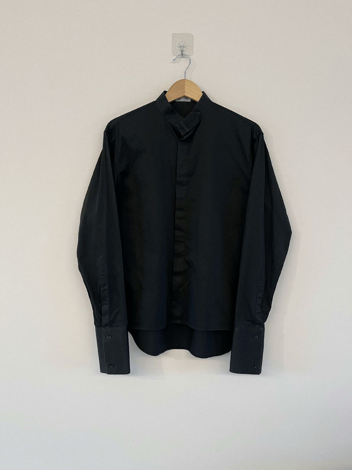 Dior Dior Sz 39 Dior Homme 03AW Stripe Neck Shirt-2506 Size US M / EU 48-50 / 2 - 1 Thumbnail