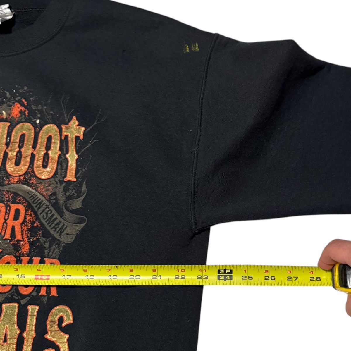 Gildan Shoot for Your Goals Whitetail Buck Sweatshirt Men's L Size US L / EU 52-54 / 3 - 6 Thumbnail