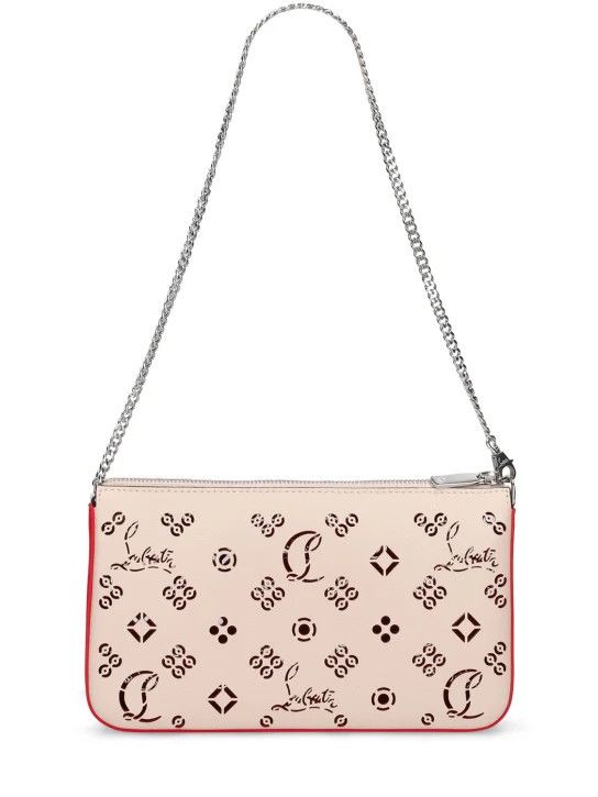 Christian Louboutin o1s1wg110125 Size: OS/Mini Loubila Shoulder Bag in Leche Size ONE SIZE - 1 Thumbnail