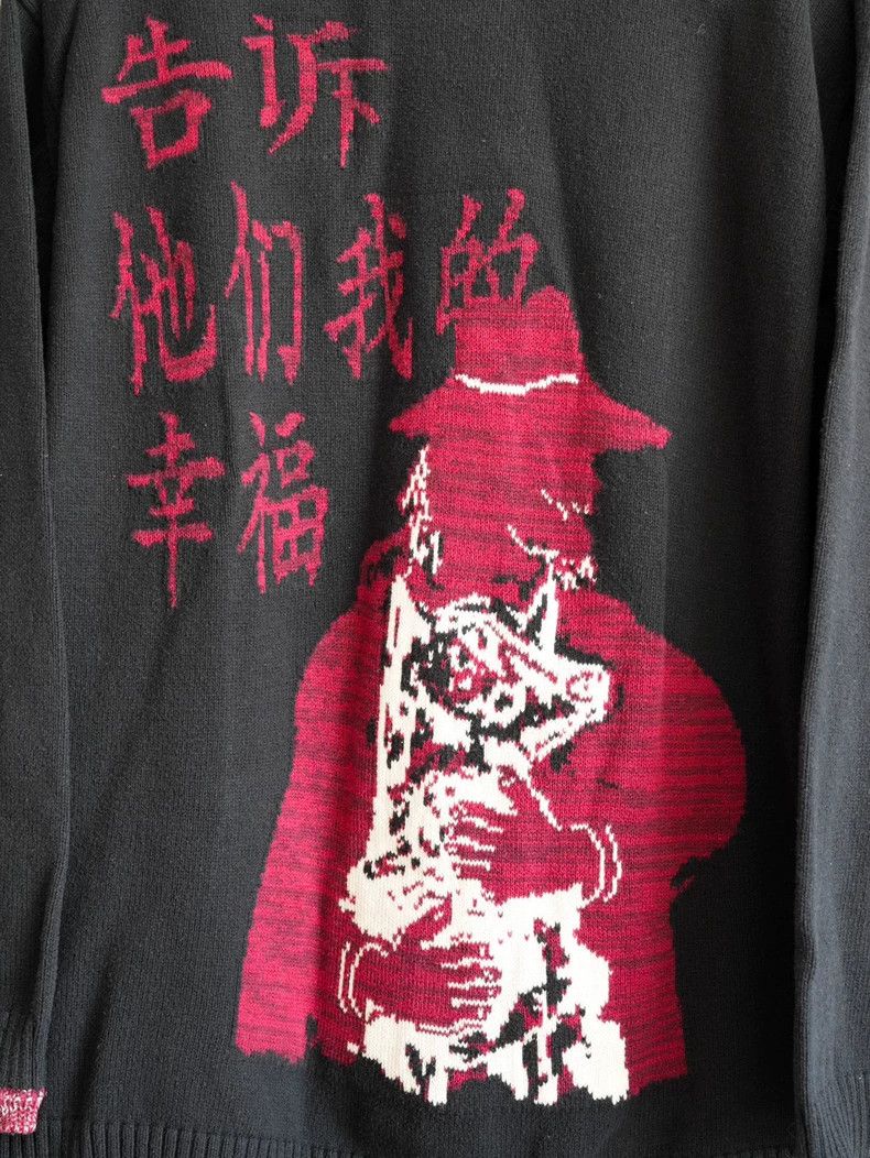 Yohji Yamamoto Yohji Yamamoto 16AW Tell them about my bliss sweater 2501-N Size US L / EU 52-54 / 3 - 5 Thumbnail