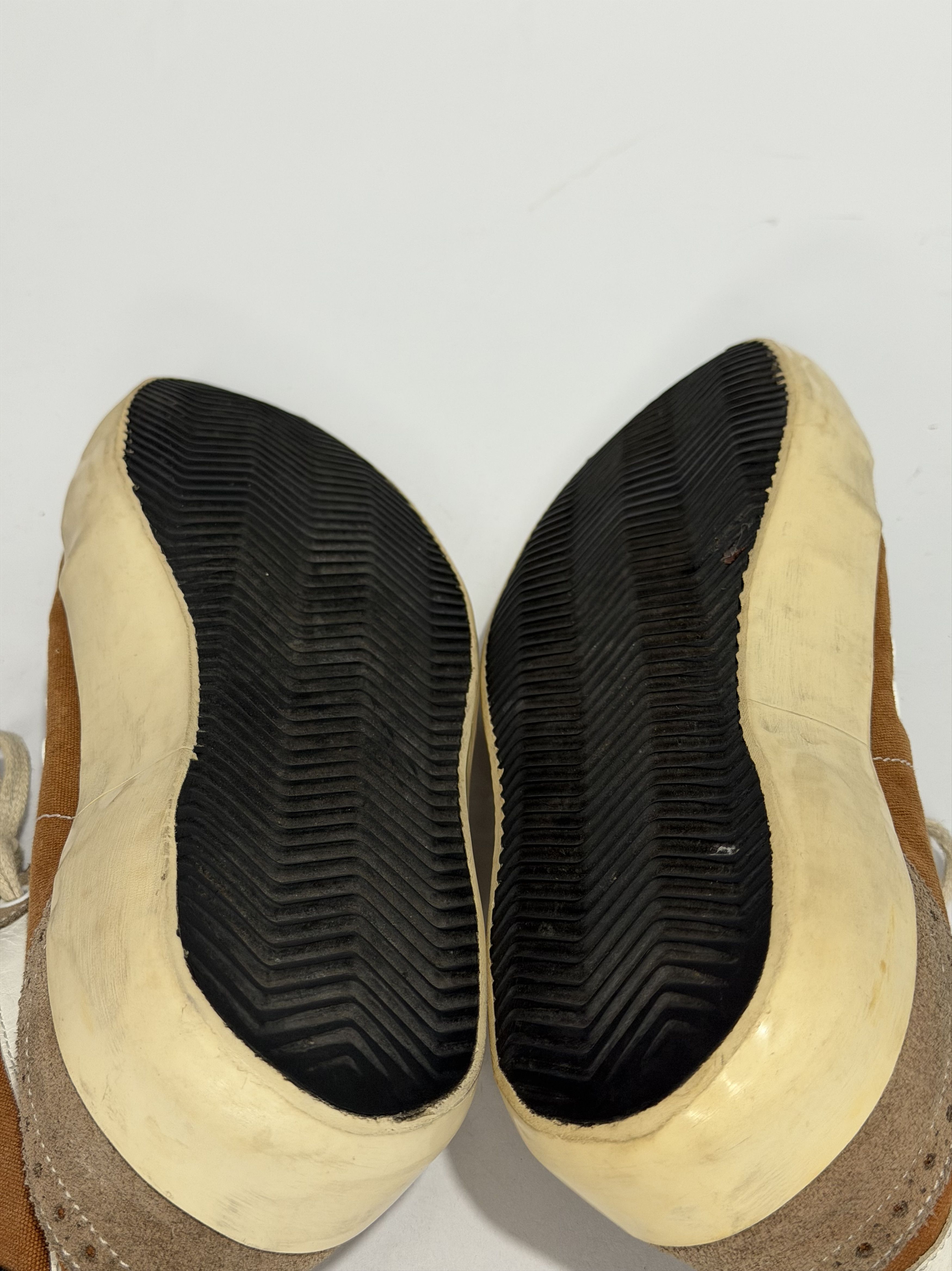 Golden Goose Golden Goose Mid Star Sneakers Brown Canvas Suede Size US 12 / EU 45 - 8 Thumbnail