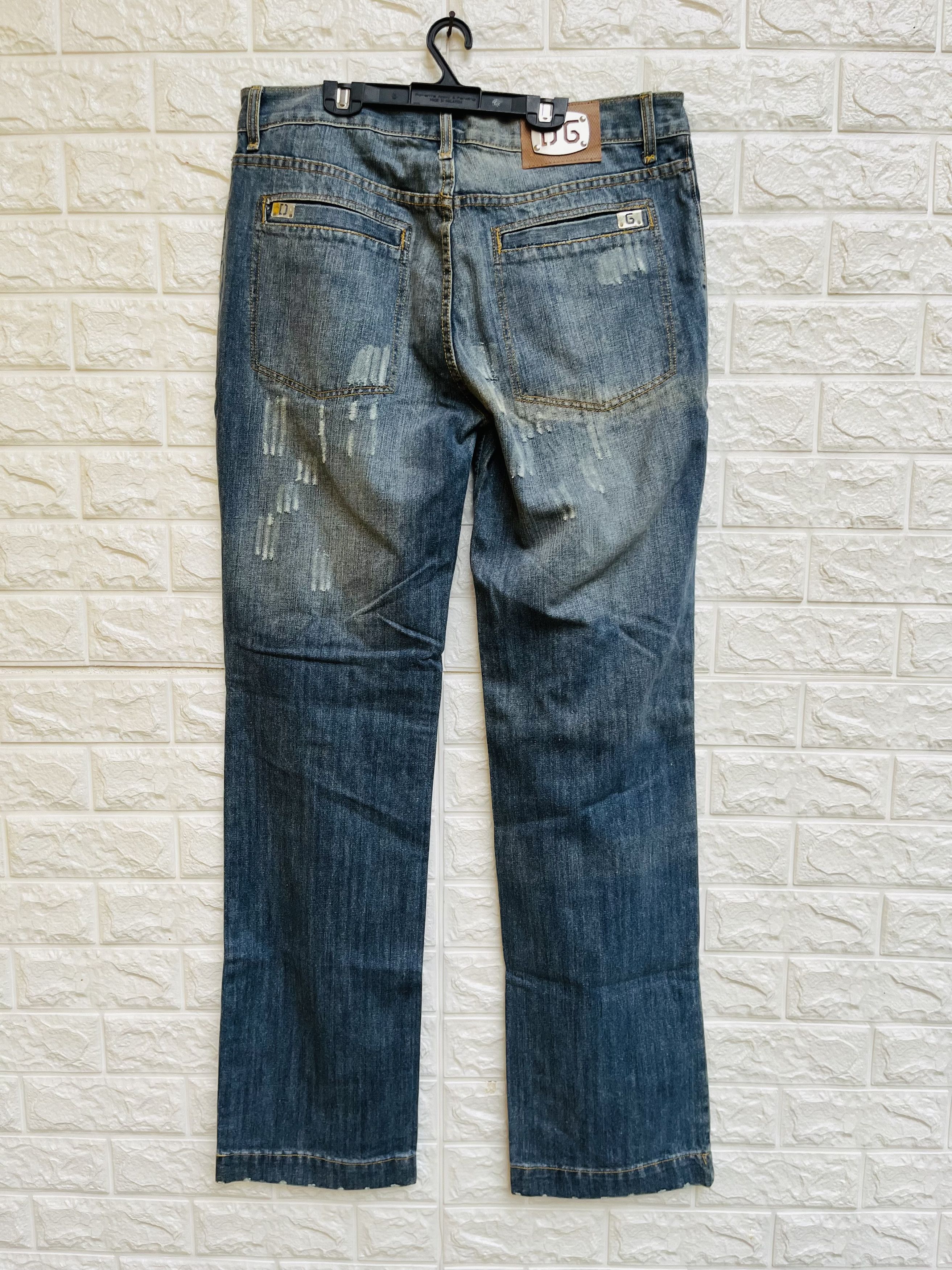 Dolce & Gabbana Vintage Dolce & Gabbana Distressed Designer Fashion Style Size US 35 - 2 Thumbnail