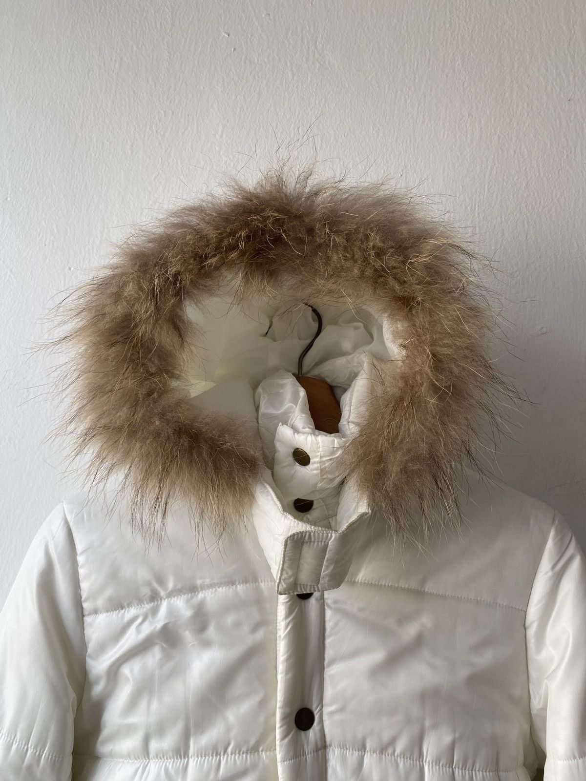 Japanese Brand 2000s - N.O.T Puffer Fur Cropped Jacket Size US S / EU 44-46 / 1 - 6 Thumbnail