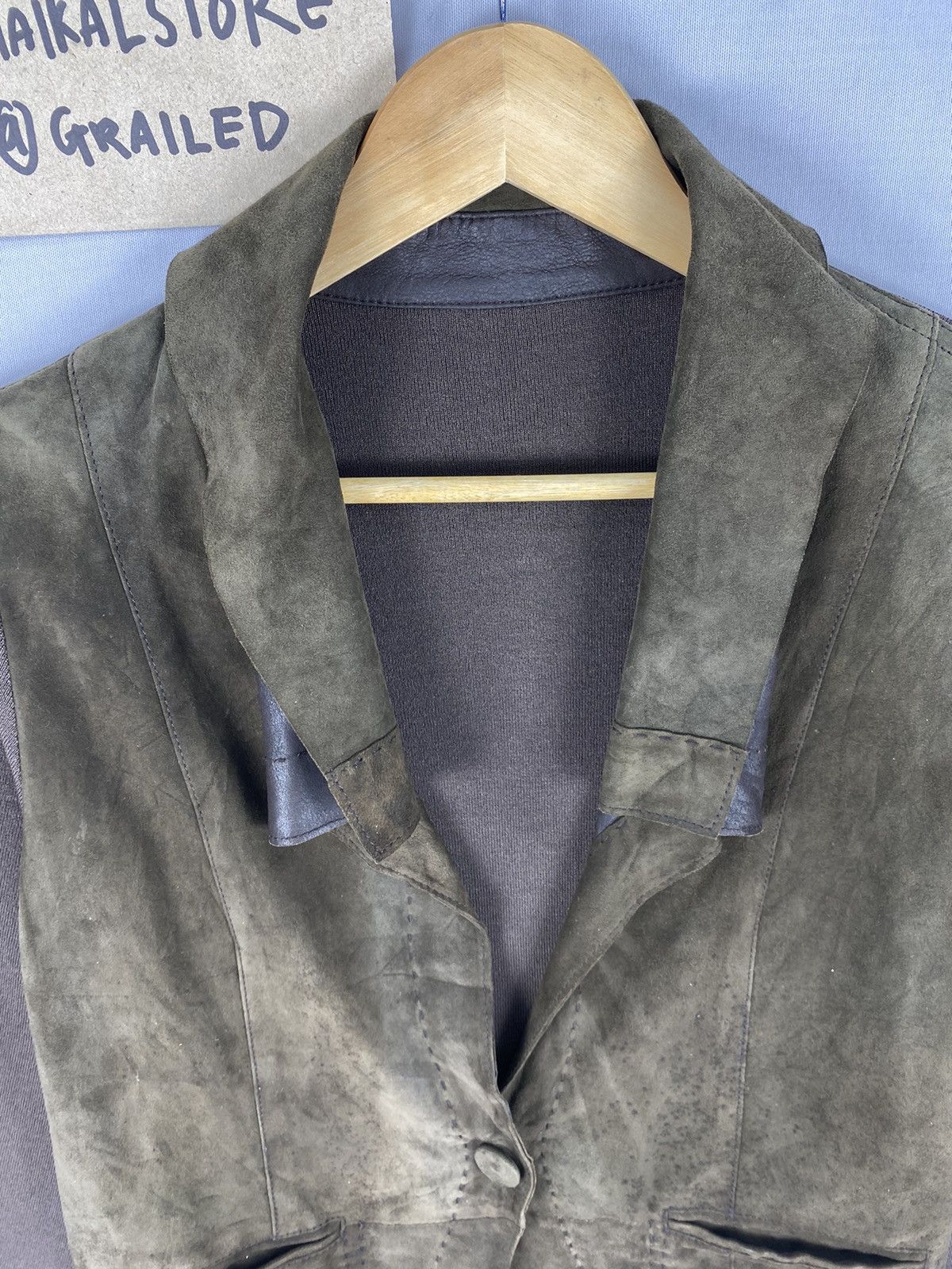 Japanese Brand Vintage Yoshie Inaba Japanese Brand Leather Coat Jacket Size S / US 4 / IT 40 - 7 Thumbnail