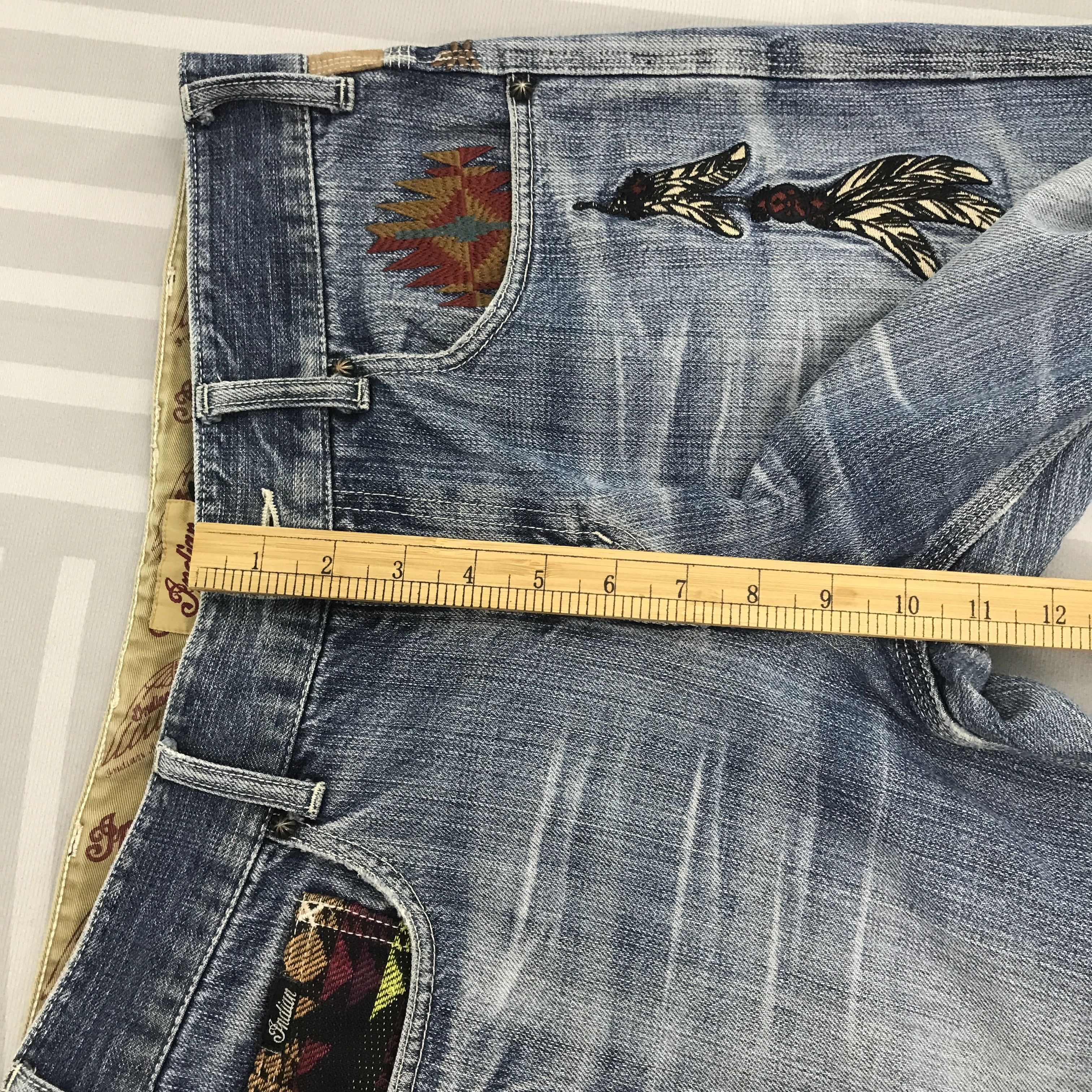 Springfield × Vintage Vintage Indian Springfield Distressed Denim Size US 30 / EU 46 - 8 Thumbnail