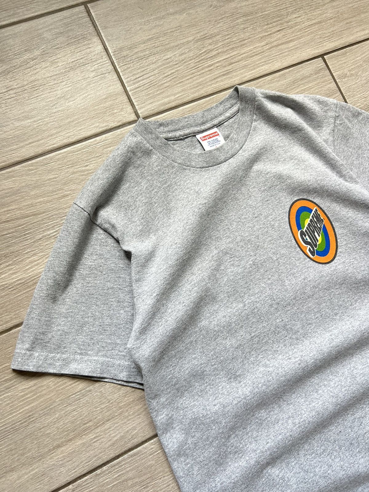 Supreme Vintage Supreme SS16 Spin Tide Logo Tee Size US S / EU 44-46 / 1 - 4 Thumbnail