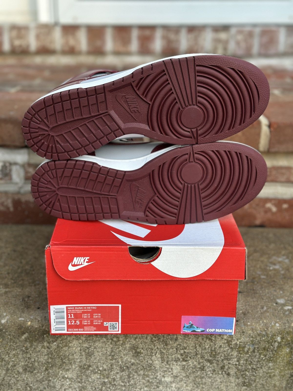Nike Nike Dunk High Beetroot (11M) Size US 11 / EU 44 - 5 Thumbnail