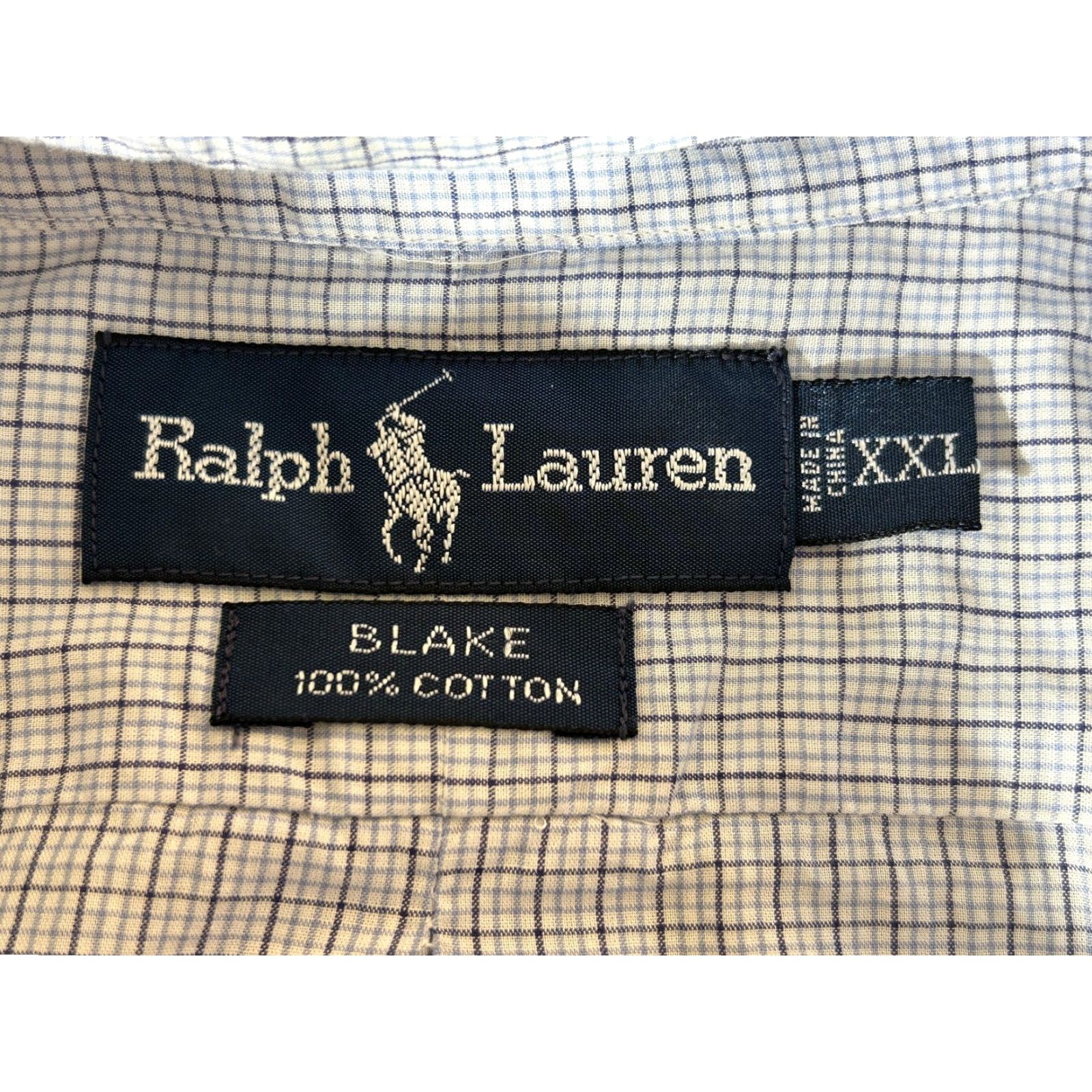 Ralph Lauren Ralph Lauren Shirt Mens 2XL Blue Blake Button Business Casual Office Polo XXL Size US XXL / EU 58 / 5 - 7 Thumbnail