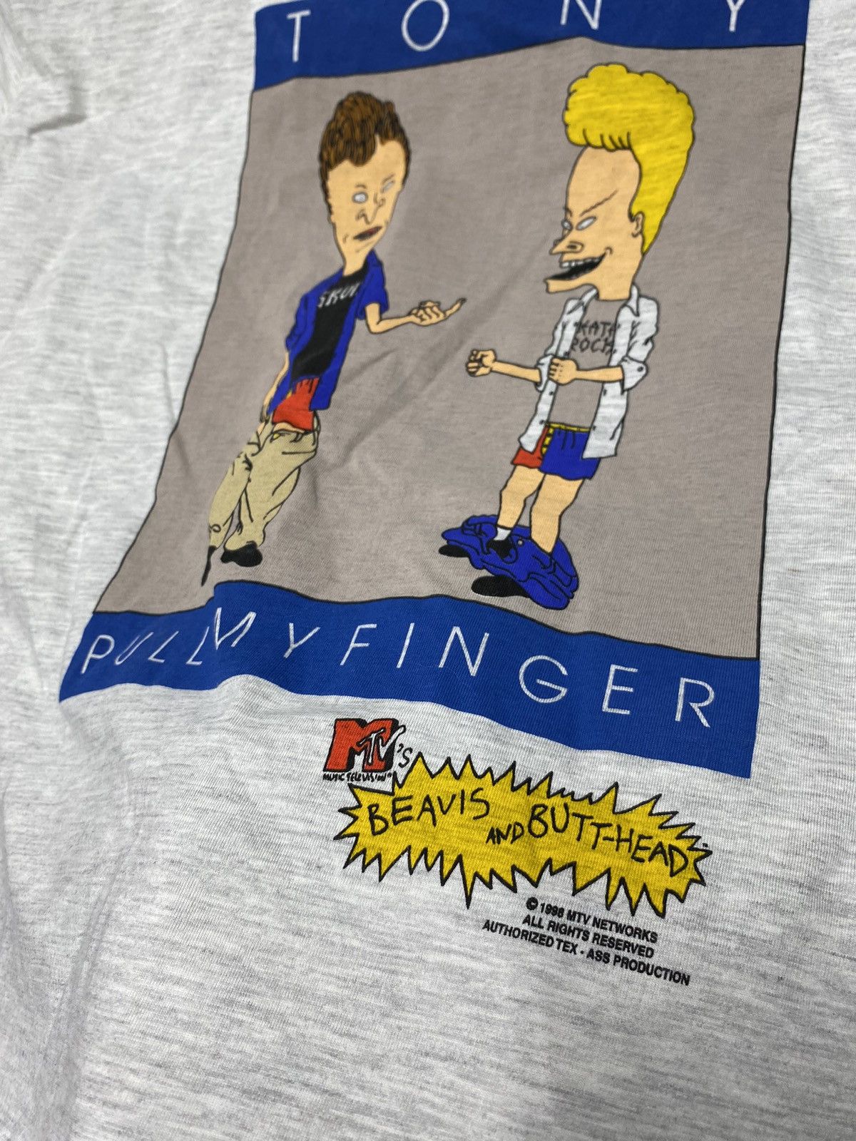 90’s Vintage Beavis and Butthead MTV Tee Shirt XLarge