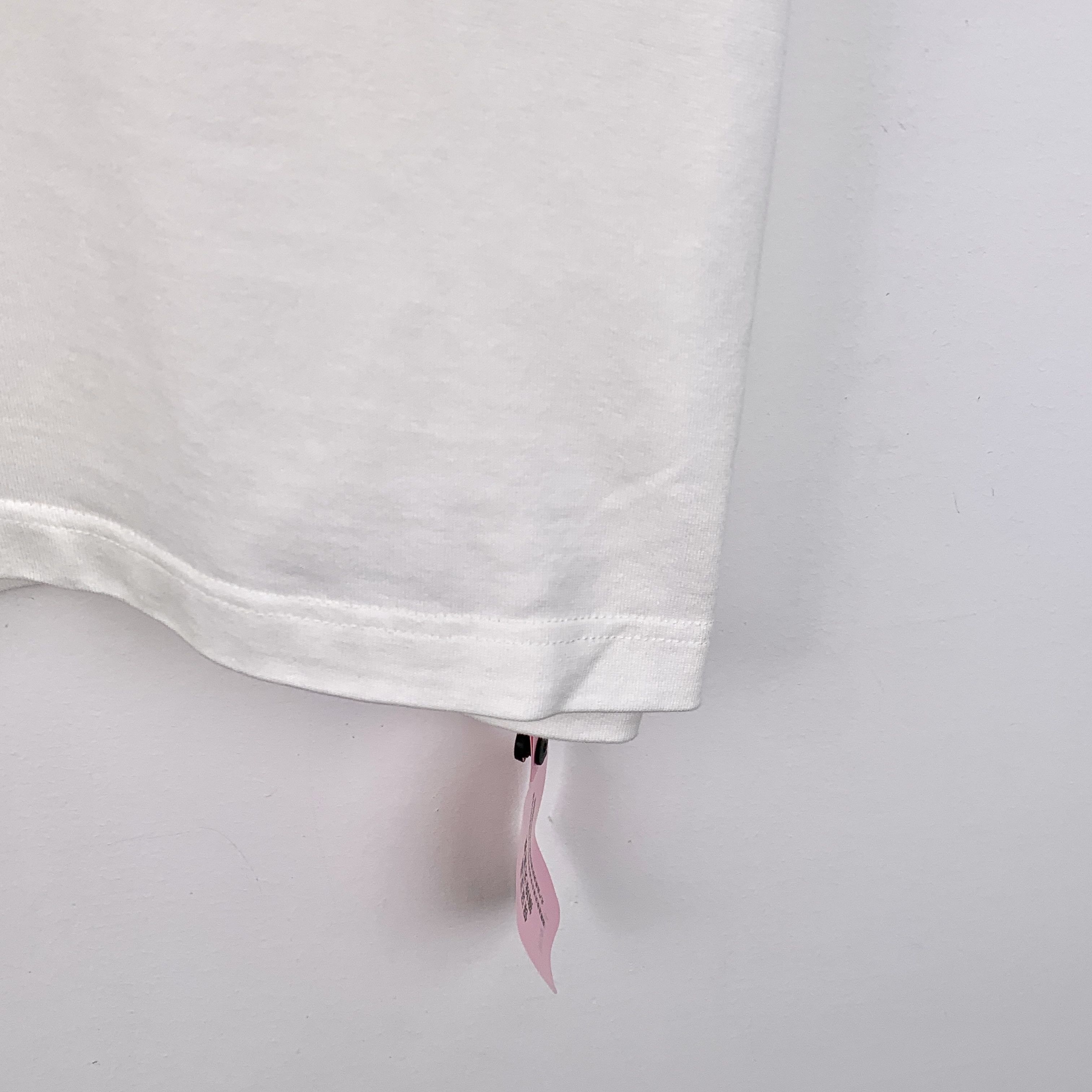 Louis Vuitton Louis Vuitton White Print Cotton Crewneck T-Shirt (Size M) Size US M / EU 48-50 / 2 - 5 Thumbnail