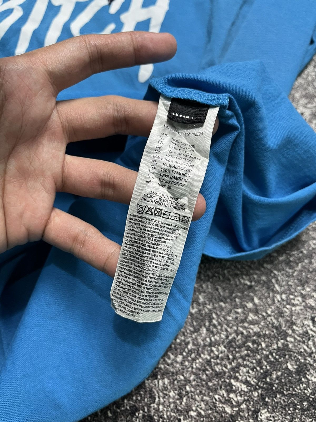 Diesel Diesel Miami Bitch Blue T-Shirts Size US XL / EU 56 / 4 - 7 Thumbnail