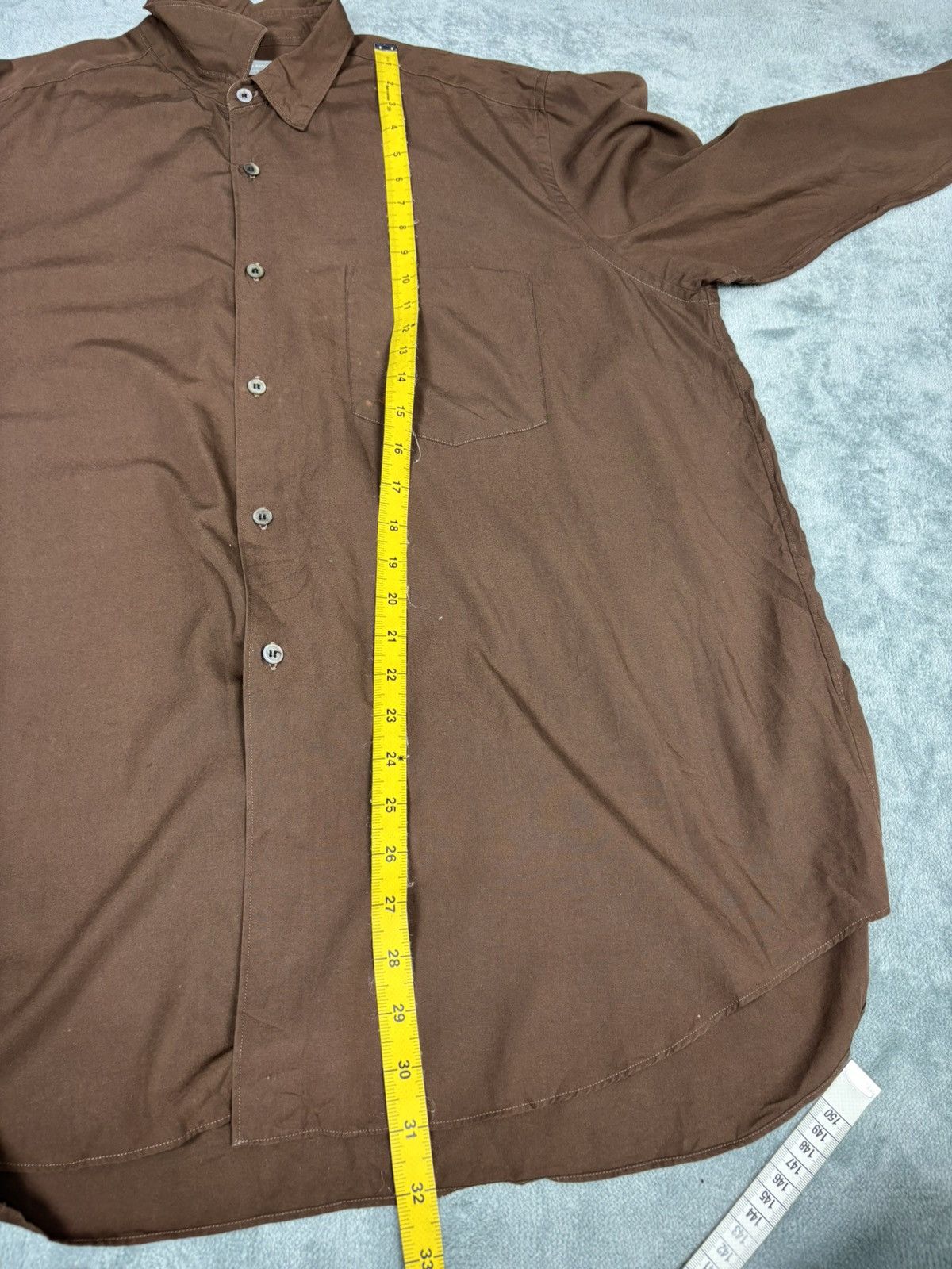 Comme des Garcons Homme Vintage 90’s Comme des Garcons Homme Rayon Shirt Size US L / EU 52-54 / 3 - 12 Thumbnail