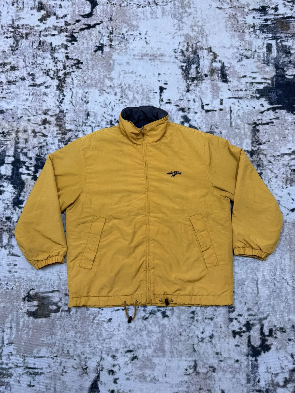 Pro-Keds × Vintage Vintage 90s Pro Keds Bomber Down Jacket Fleece lined Size US XL / EU 56 / 4 - 3 Thumbnail