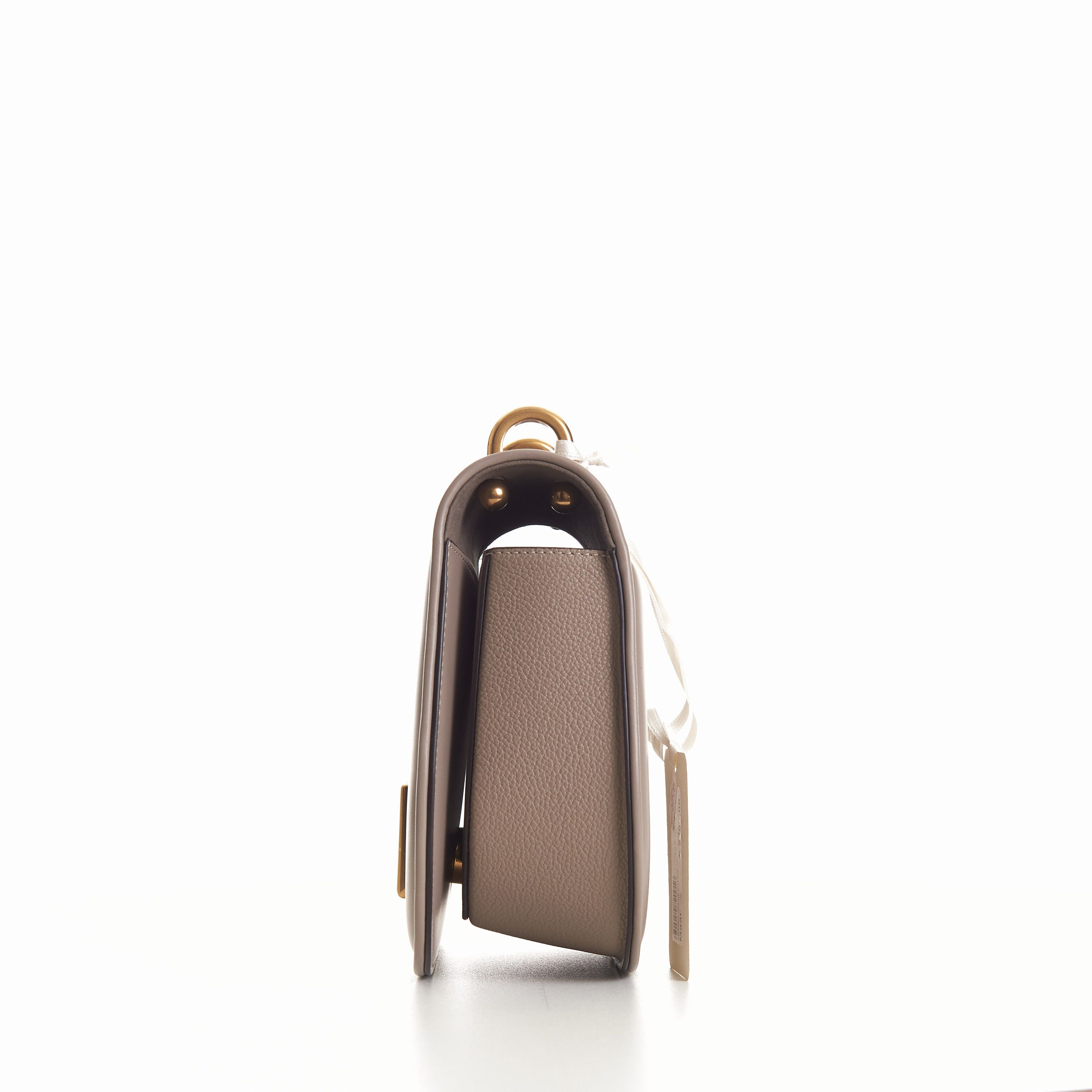 Fendi C’mon Medium Dove-Gray Smooth Full-grain Leather Bag Size ONE SIZE - 5 Thumbnail