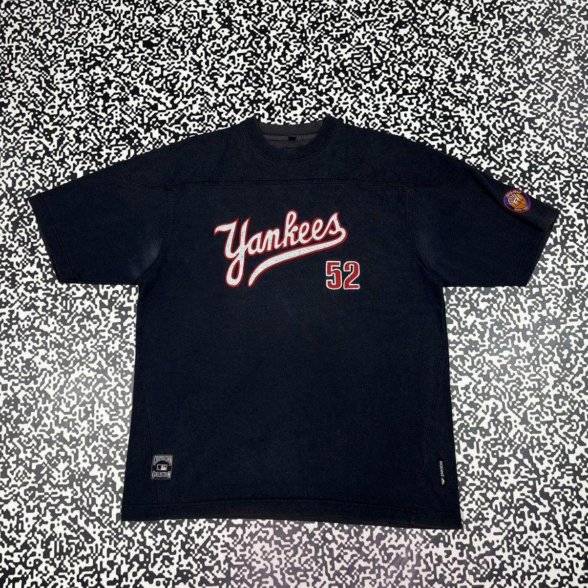 New York Yankees Vintage Y2K New York Yankees 50th Year Faded Boxy T-shirt Size US M / EU 48-50 / 2 - 3 Thumbnail