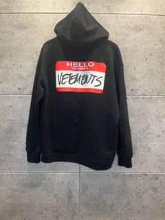 Vetements Zip Hoodie | Grailed