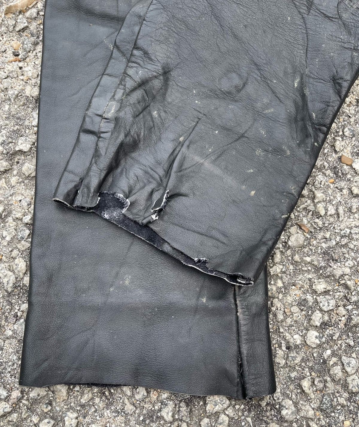 Vanson Leathers 🔥VINTAGE VANSON LEATHER USA BIKERS LEATHER PANTS Size US 28 / EU 44 - 6 Thumbnail