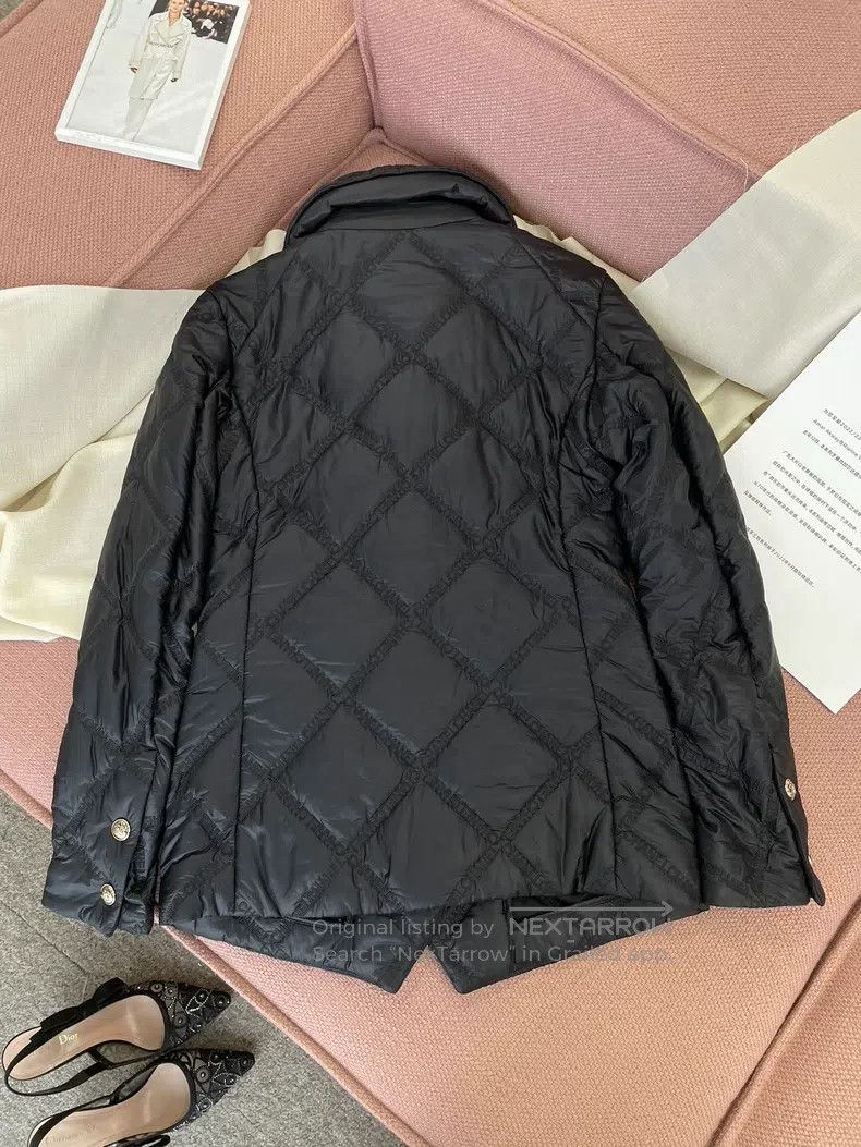 Chanel Chanel Equestrian series black diamond-patterned cotton ja Size XXS / US 00 / IT 34 - 6 Thumbnail