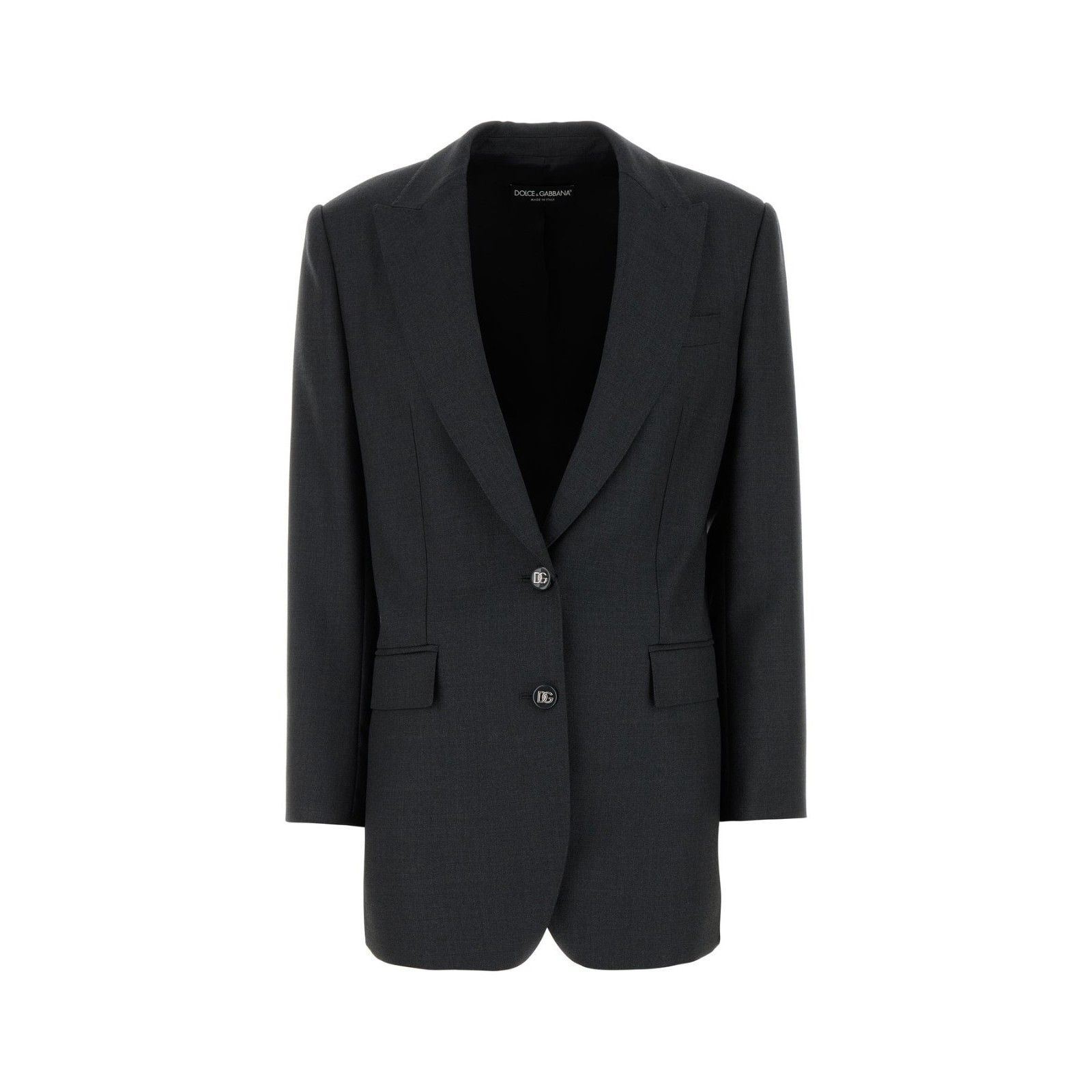 DOLCE & GABBANA Graphite Wool Blazer New & Authentic (Women'