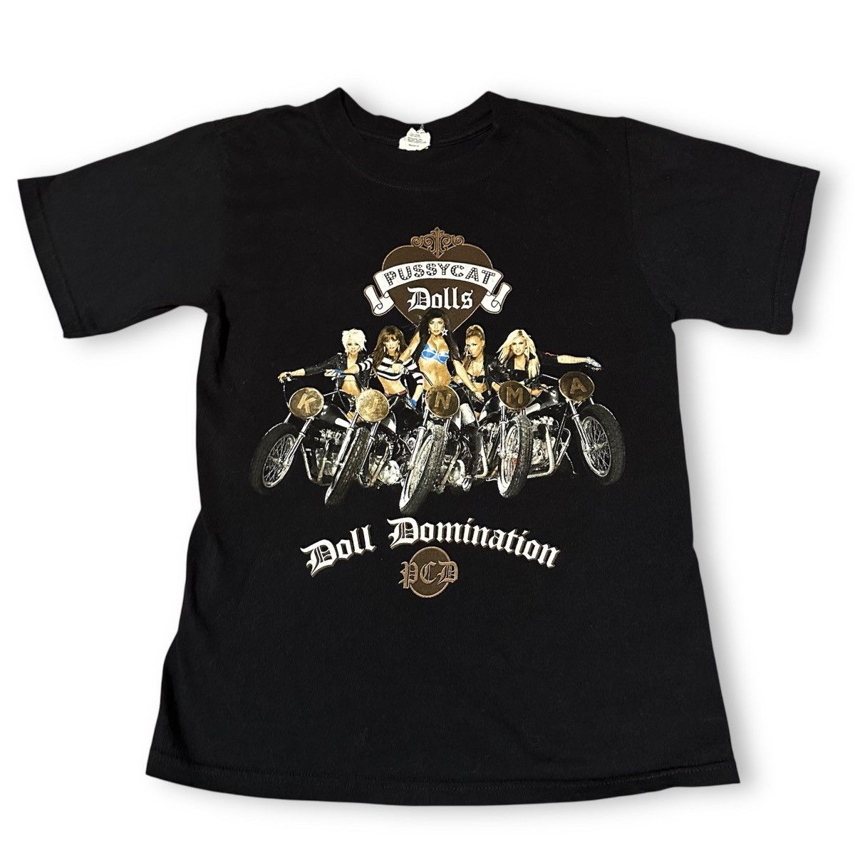 Anvil VTG Y2K Pussycat Dolls Doll Domination Shirt 2009 World Tour Size US S / EU 44-46 / 1 - 1 Thumbnail