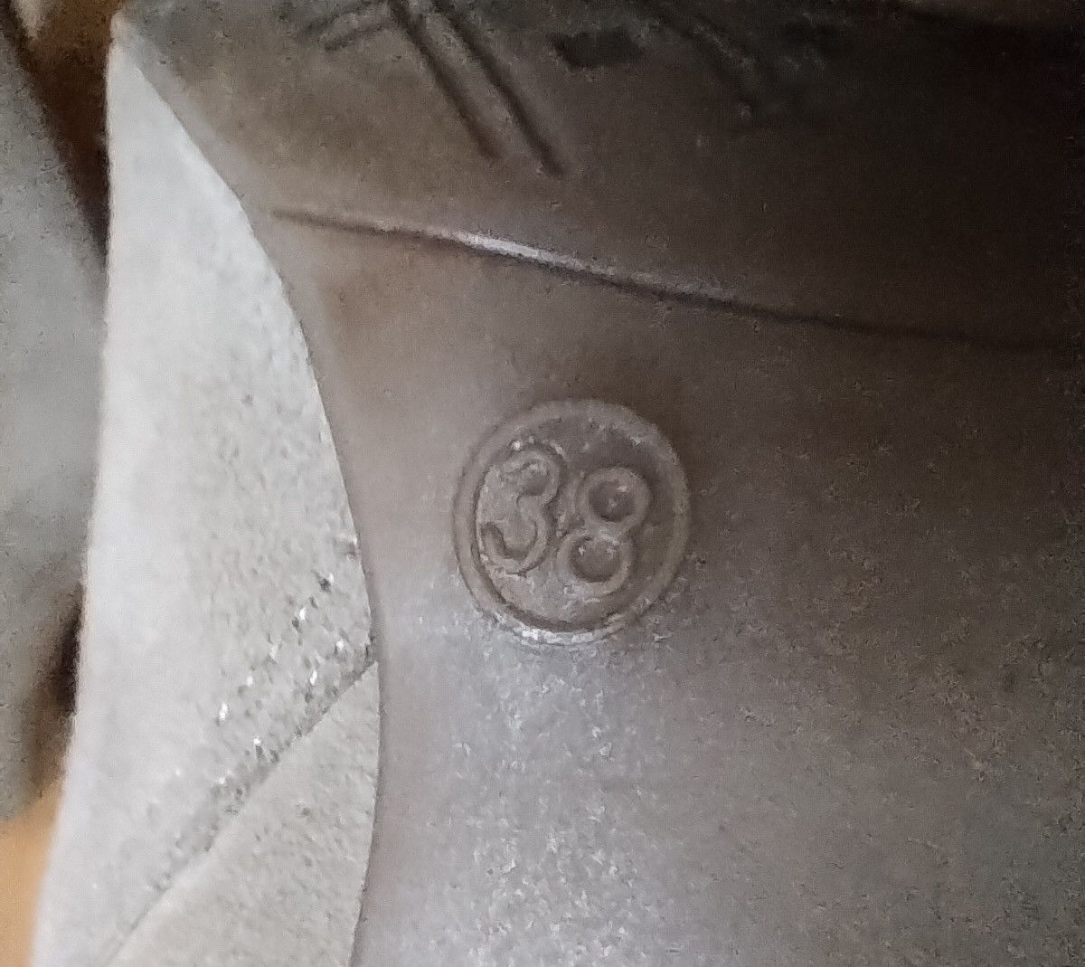 Other 5th Avenue Gray Suede Ankle booties - Size 38 Size US 7.5 / IT 37.5 - 5 Thumbnail