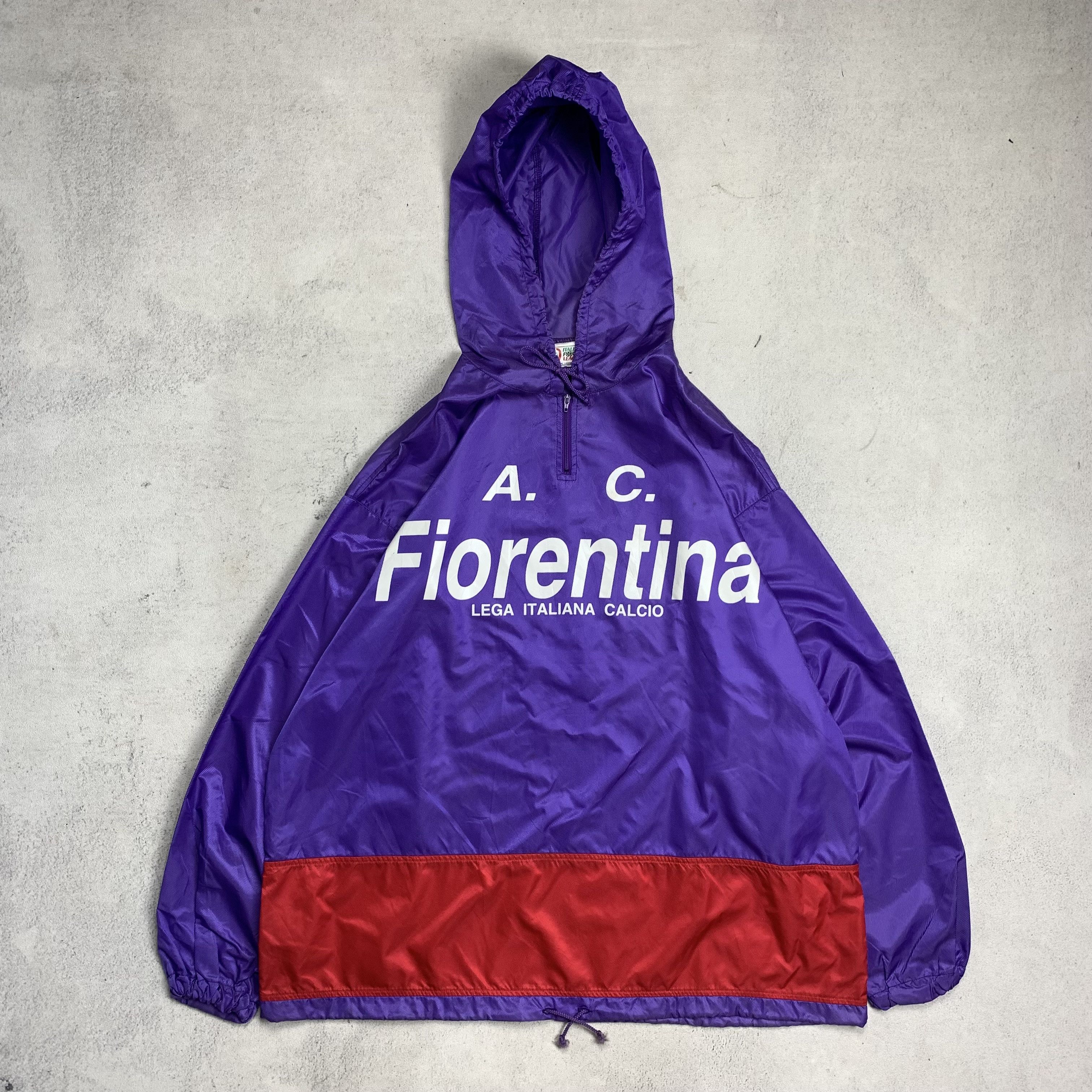 Kappa Vintage Kappa Fiorentina Windbreaker Jacket Size US L / EU 52-54 / 3 - 1 Thumbnail
