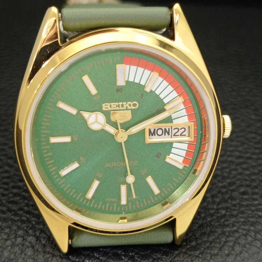 Seiko REFURBISHED VINTAGE SEIKO 5 AUTO JAPAN MENS WATCH a440703 Size 38 - 4 Thumbnail