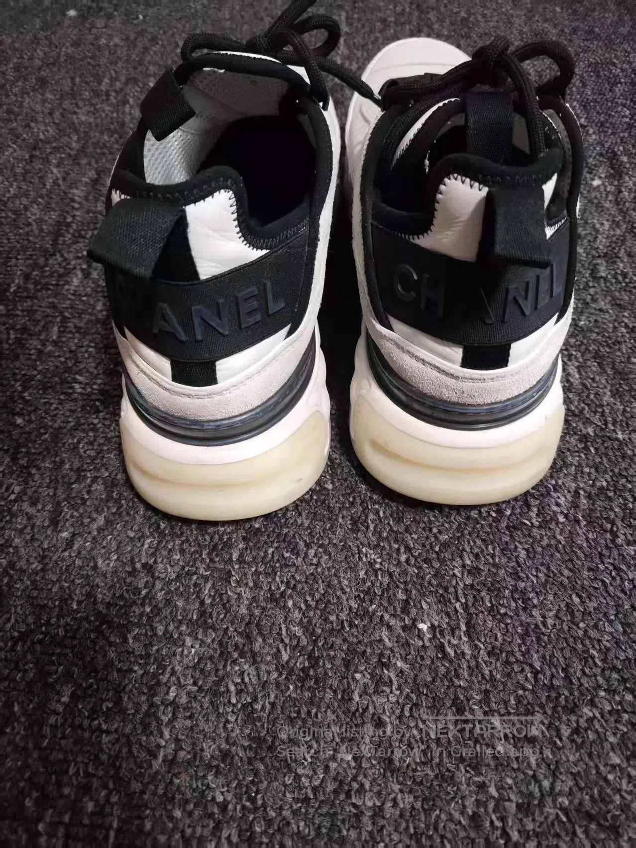 Chanel White Low-Top Sneakers. Size US 9 / EU 42 - 4 Thumbnail