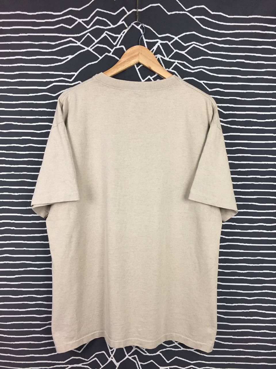 Vintage 90s Vicki Melhart Primitive American Flag Single Stitch Tee Size US XL / EU 56 / 4 - 7 Thumbnail