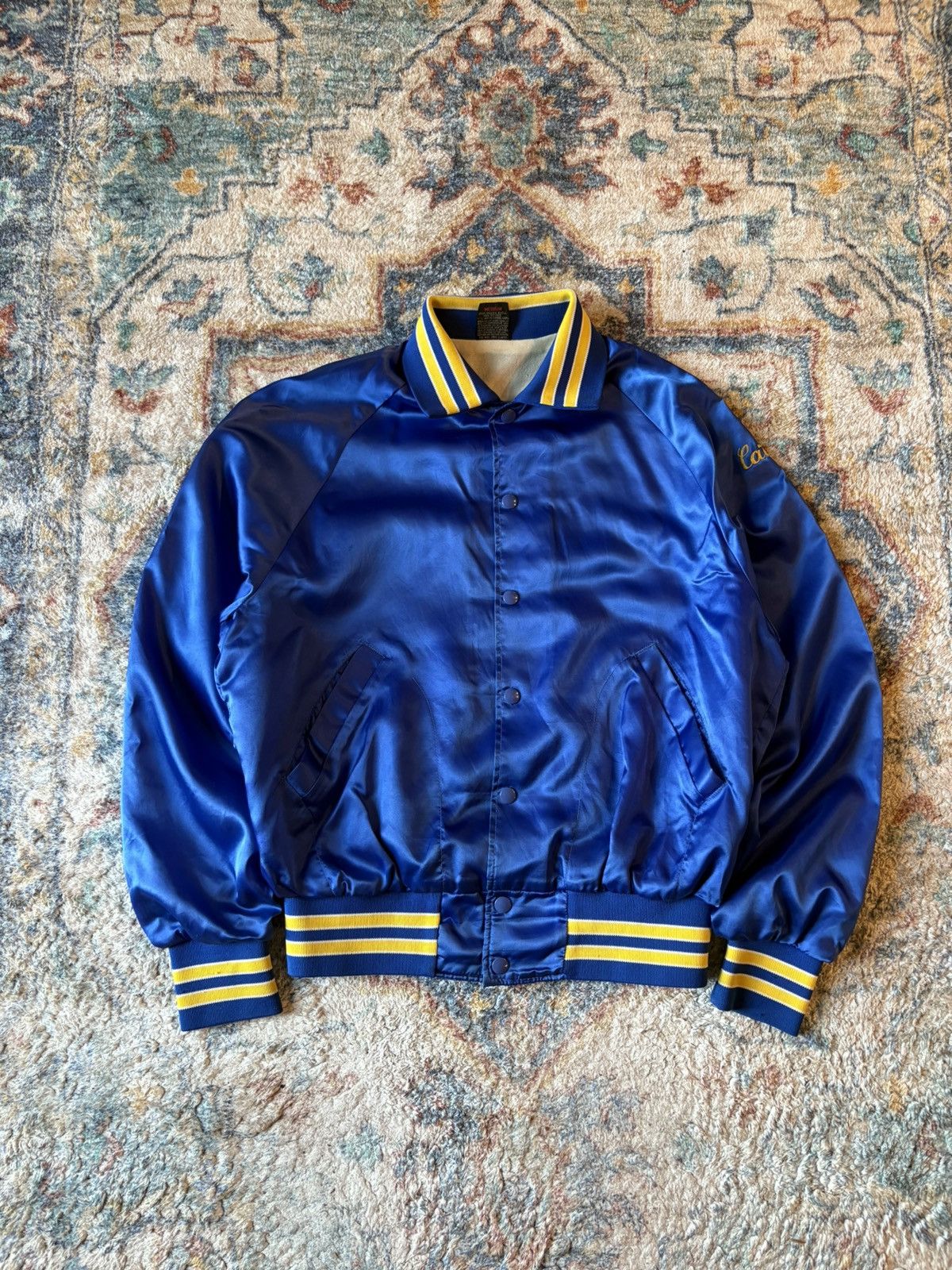 Vintage Vintage 80s Hawaii Souvenir Satin Jacket Medium Size US M / EU 48-50 / 2 - 2 Thumbnail